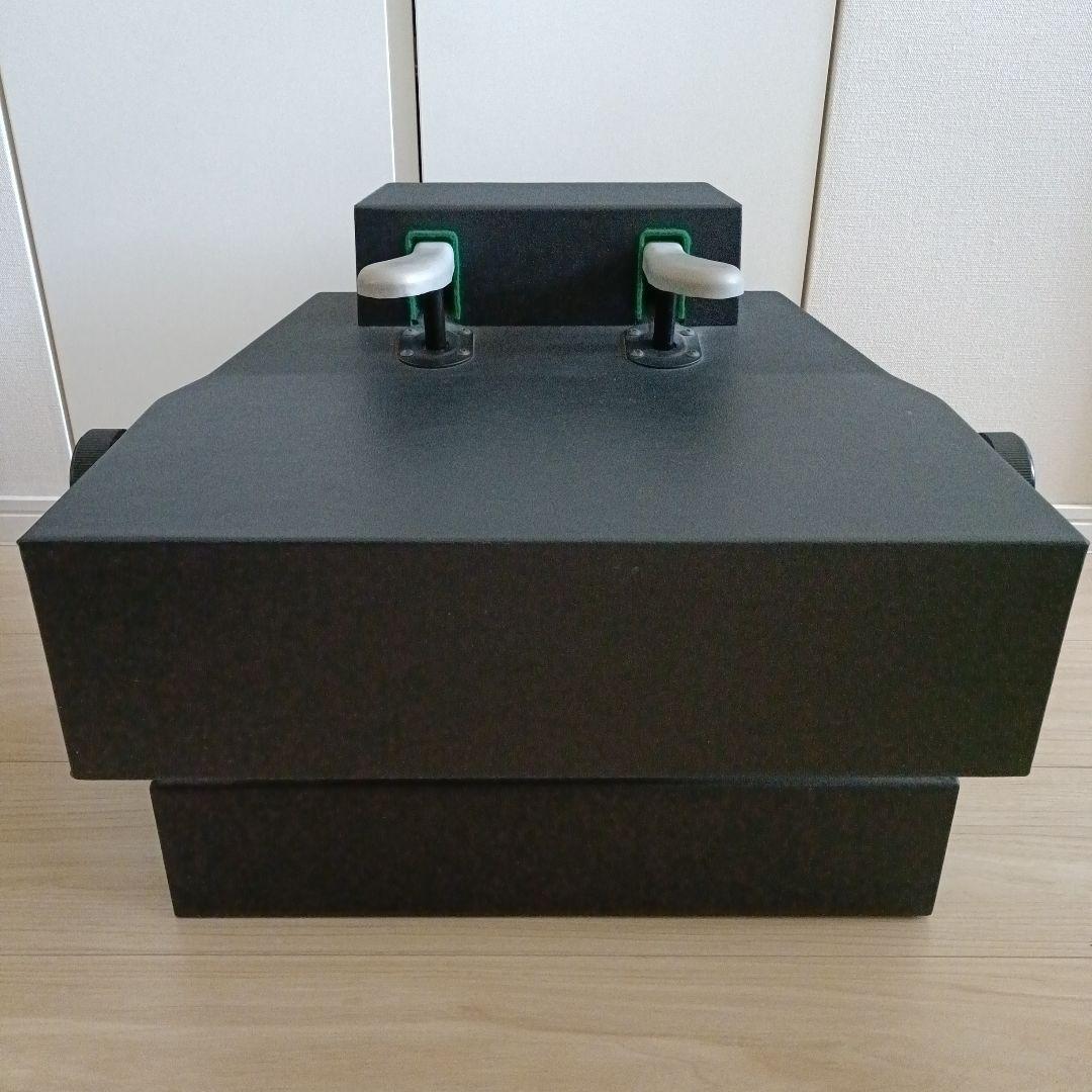 吉澤(PEACOCK)　ピアノ補助ペダル　AX-100　銀ペダル　黒　取説付