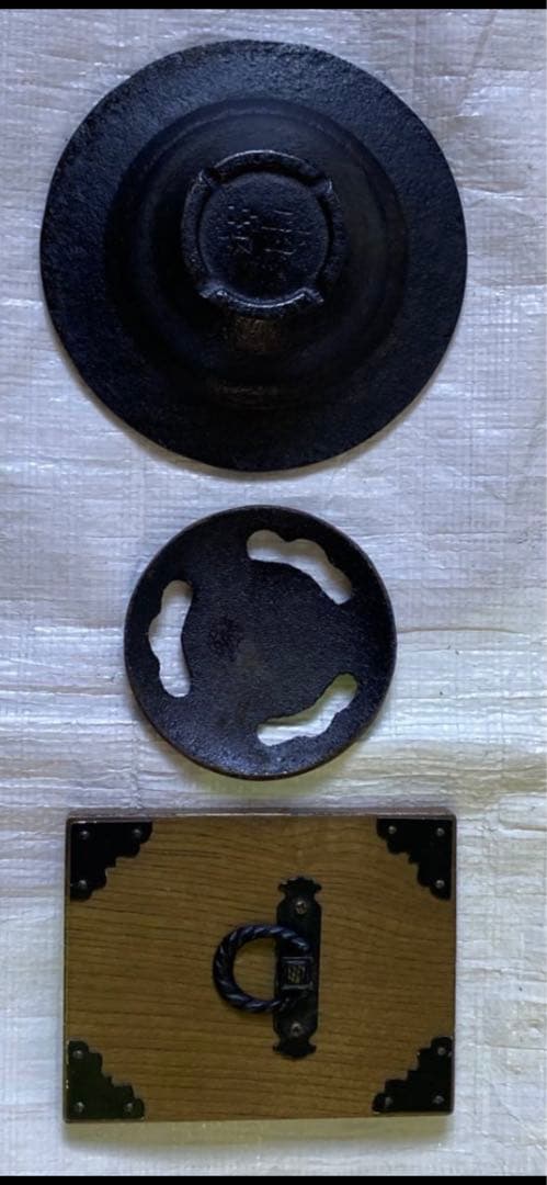 希少♦️南部鉄器 重厚な高級工芸品♦️灰皿 お香 インテリア♦️美品♦️送料込