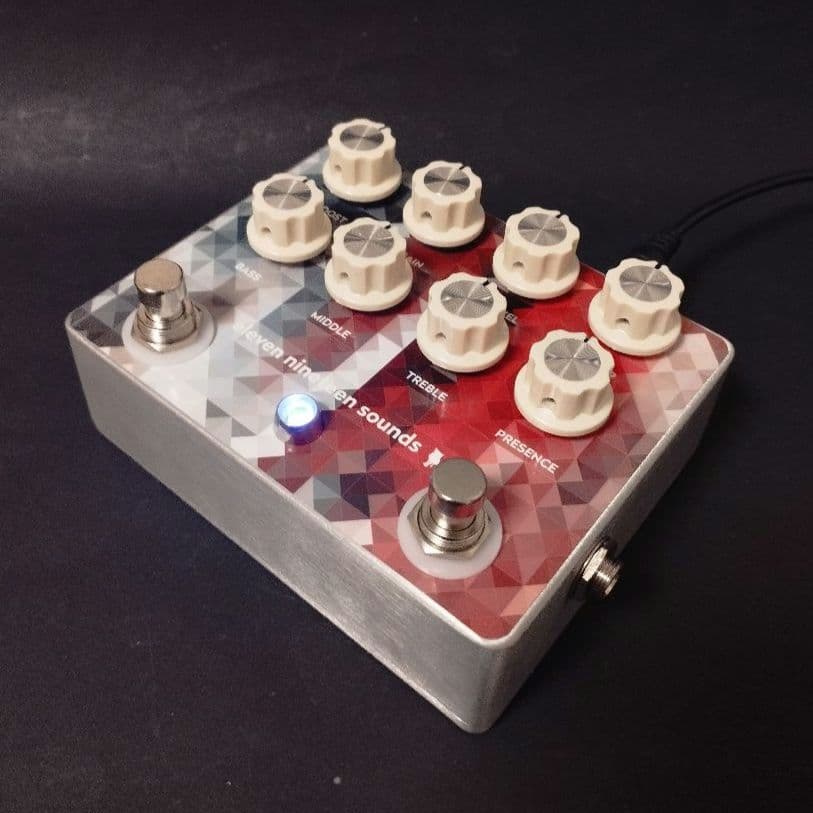 【ハンドメイドエフェクター】Diezel VH4風ディストーションペダル