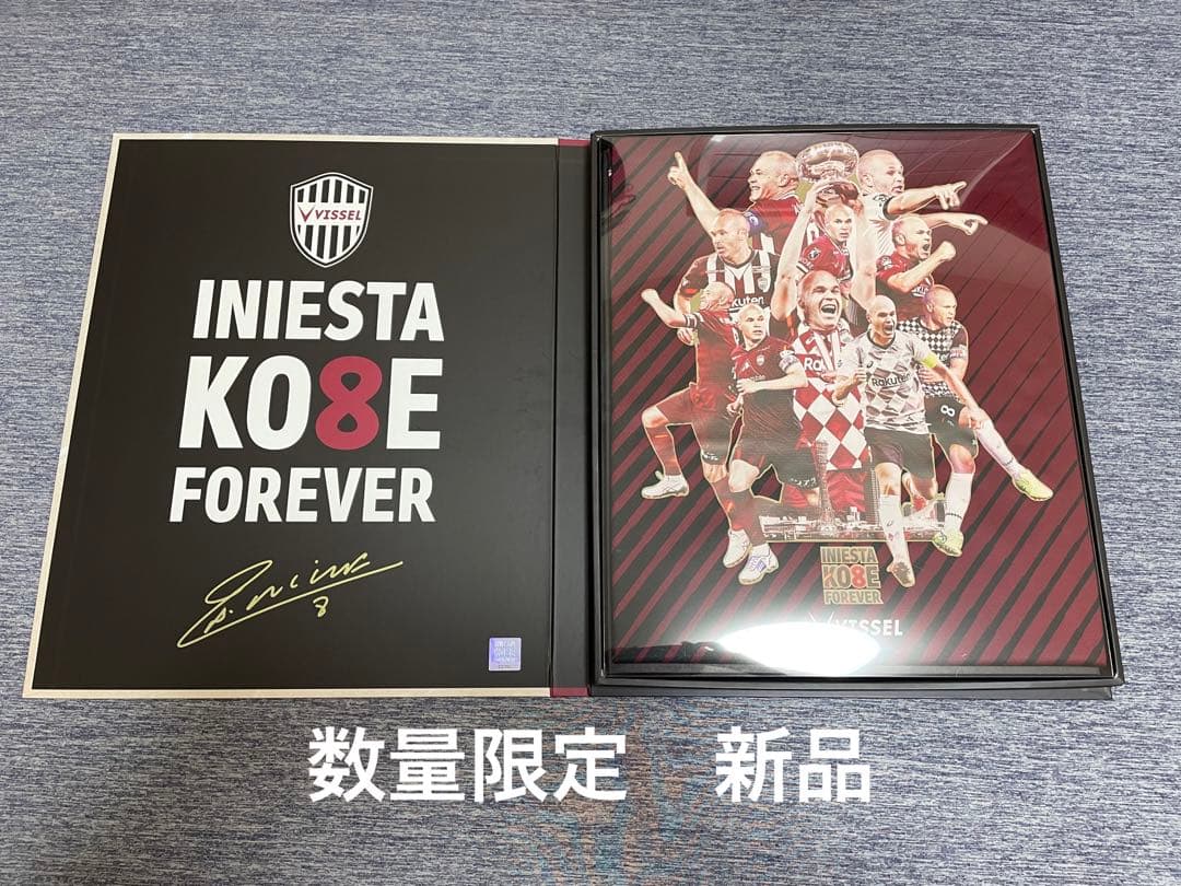 ヴィッセル神戸　イニエスタ　ユニフォーム　シリアルナンバー証明書付BOX