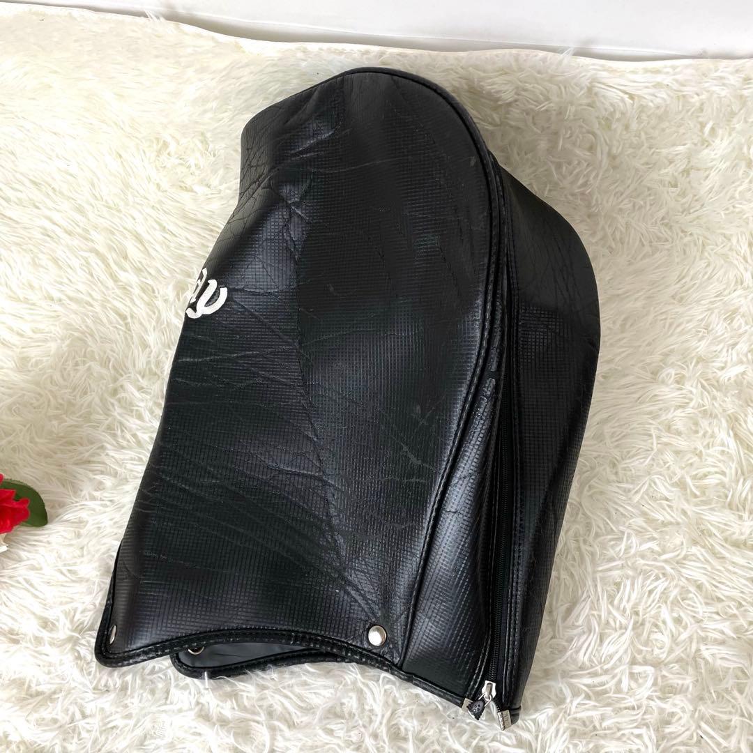 人気モデル✨訳あり格安✨良品 キャロウェイ キャディバッグ カート 黒赤 フード