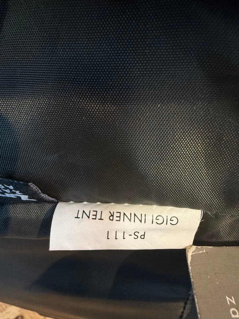 ZANE ARTS GIGI-2 ギギ2. インナーテントギギ、ギギ2