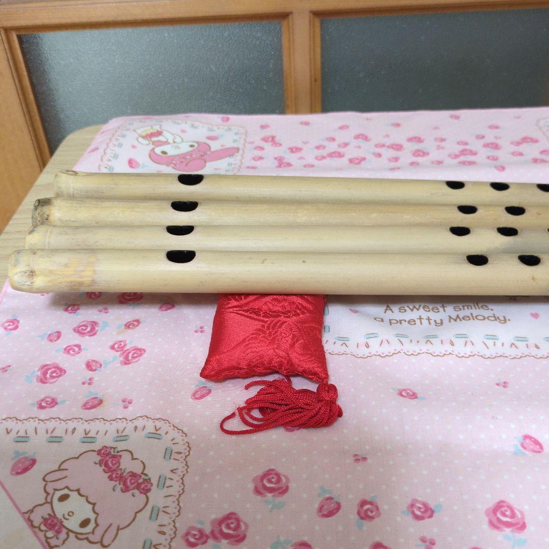 miyako篠笛七本半八本半ドレミ調各二管（道中）新品