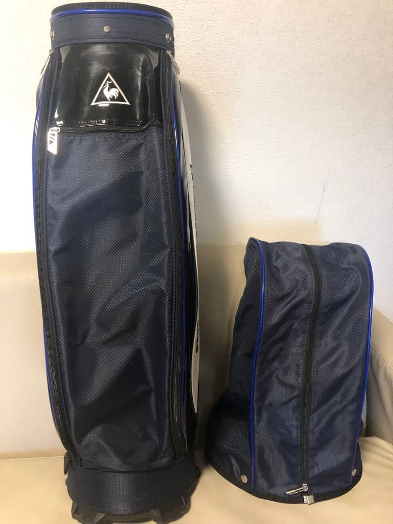 【送料込み】美品　ルコックスポルティフ　軽量キャディバッグ　ゴルフバッグ