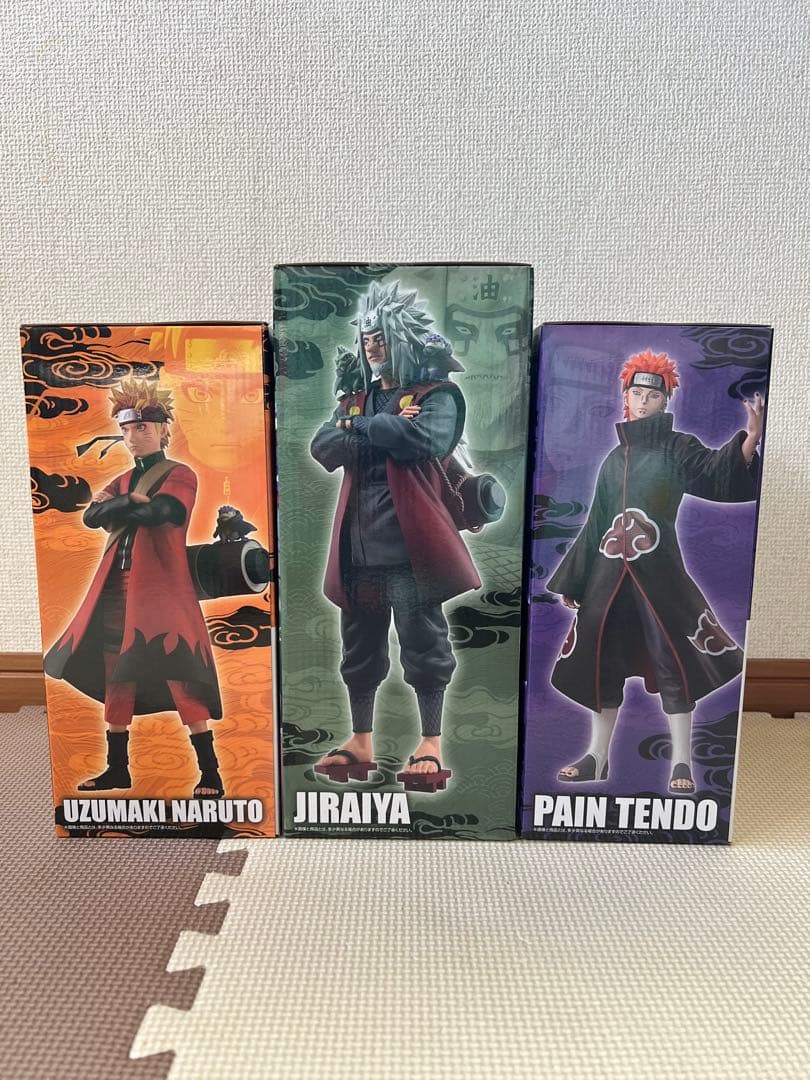 一番くじナルト疾風伝　フィギュア4種セット