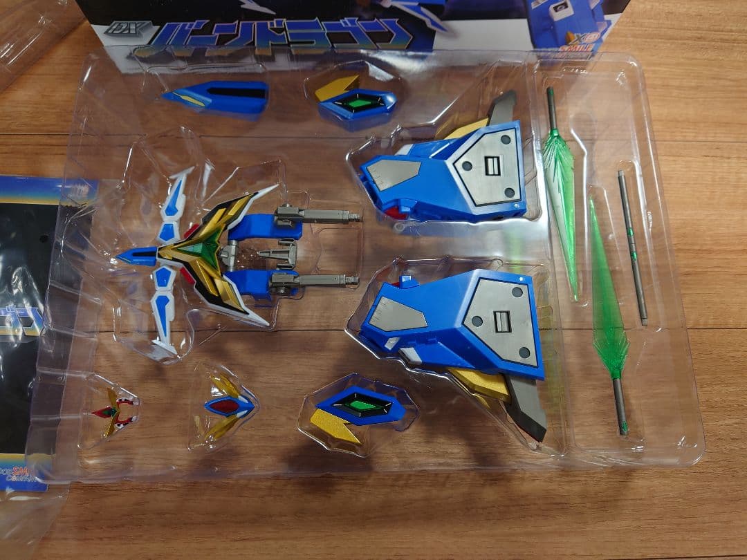 【開封品】THE合体 ブレイバーン、バーンドラゴン、ディスプレイ、ボイスセット