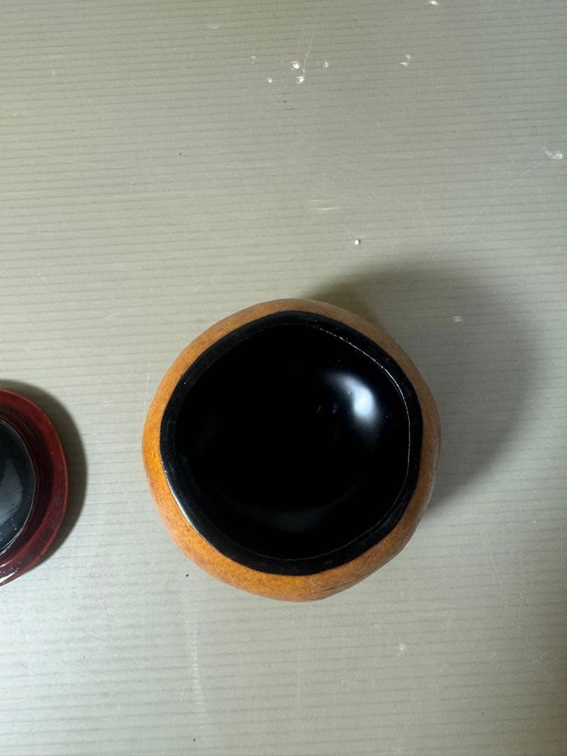 2480 希少　吹寄蒔絵　瓢茶器　中村湖彩　未使用