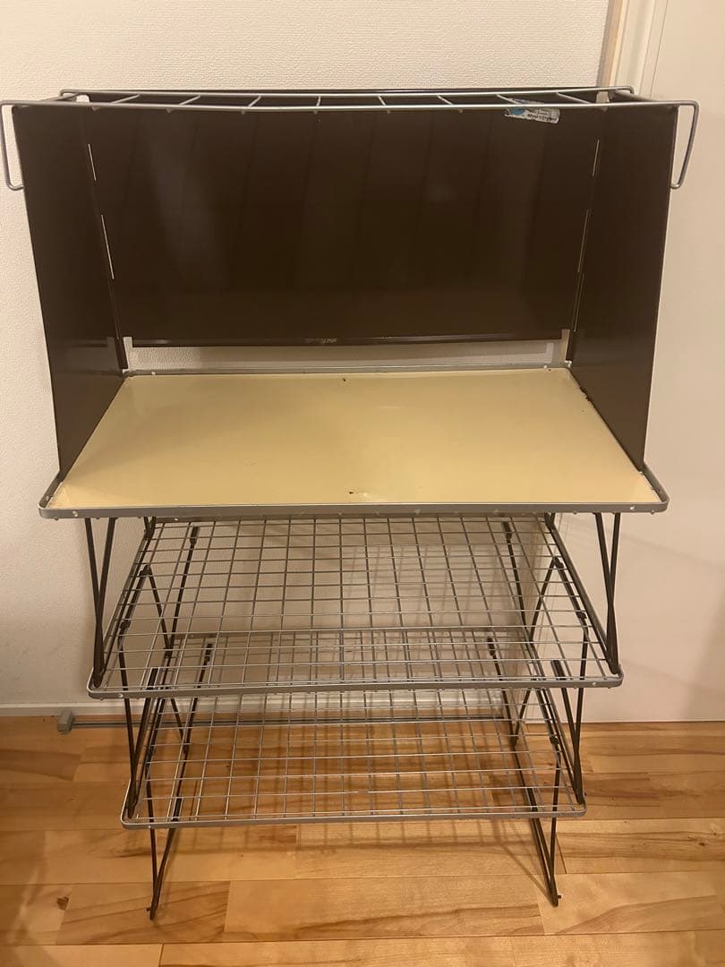 希少カラー hago キッチン キャンプ ビンテージ テント ブラウン