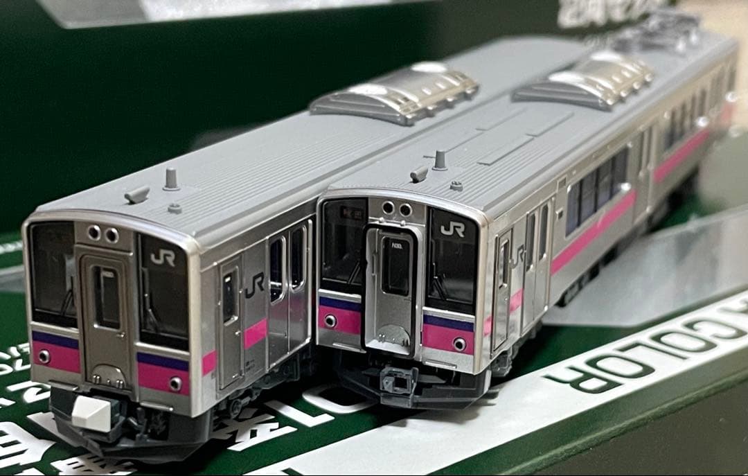 KATO 10-1557.1558 701系秋田色 7両 車番変更 現状品
