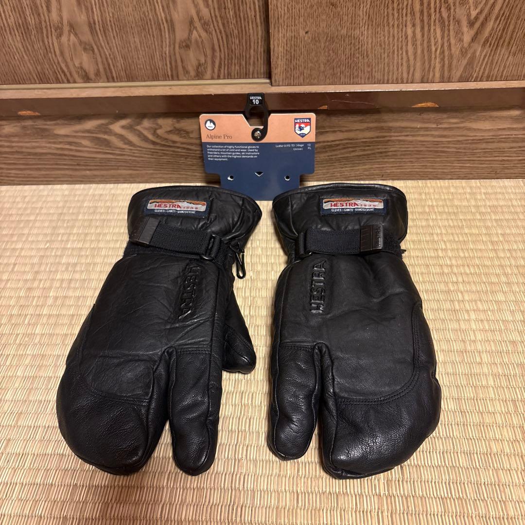 Hestra Alpine Pro 3フィンガーグローブ サイズ10