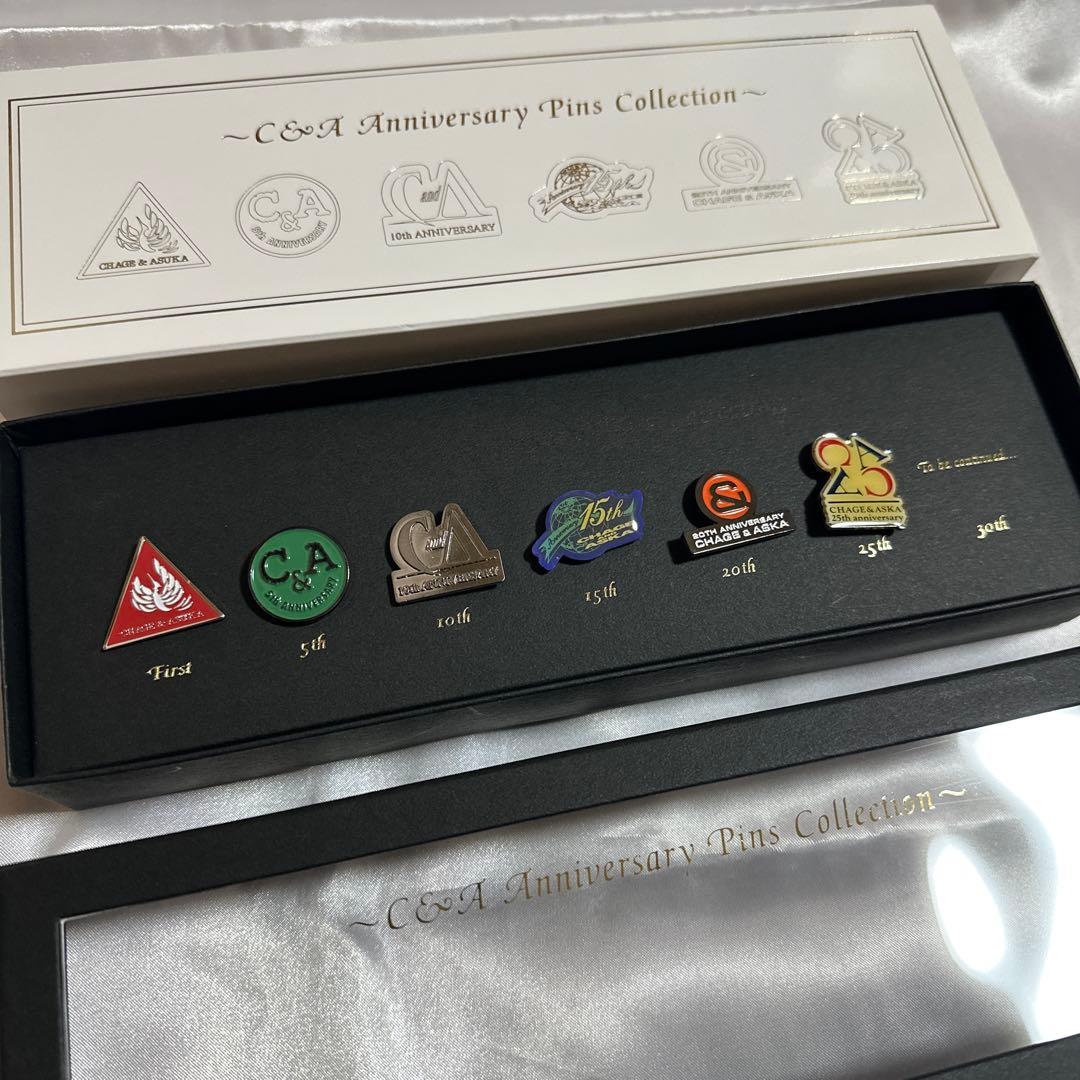 Chage&ASKA two-five アニバーサリーピンズコレクション