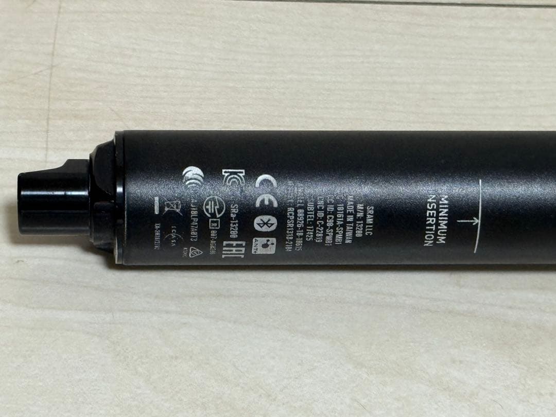 パーツ RockShox Reverb 170 travel 30.9 w shim