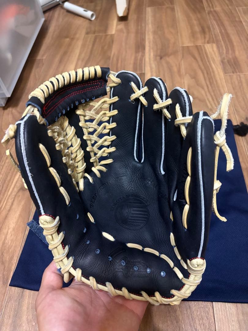 久保田スラッガー 限定 軟式グローブ 湯もみ型付け済み M00型 内野 内野手用