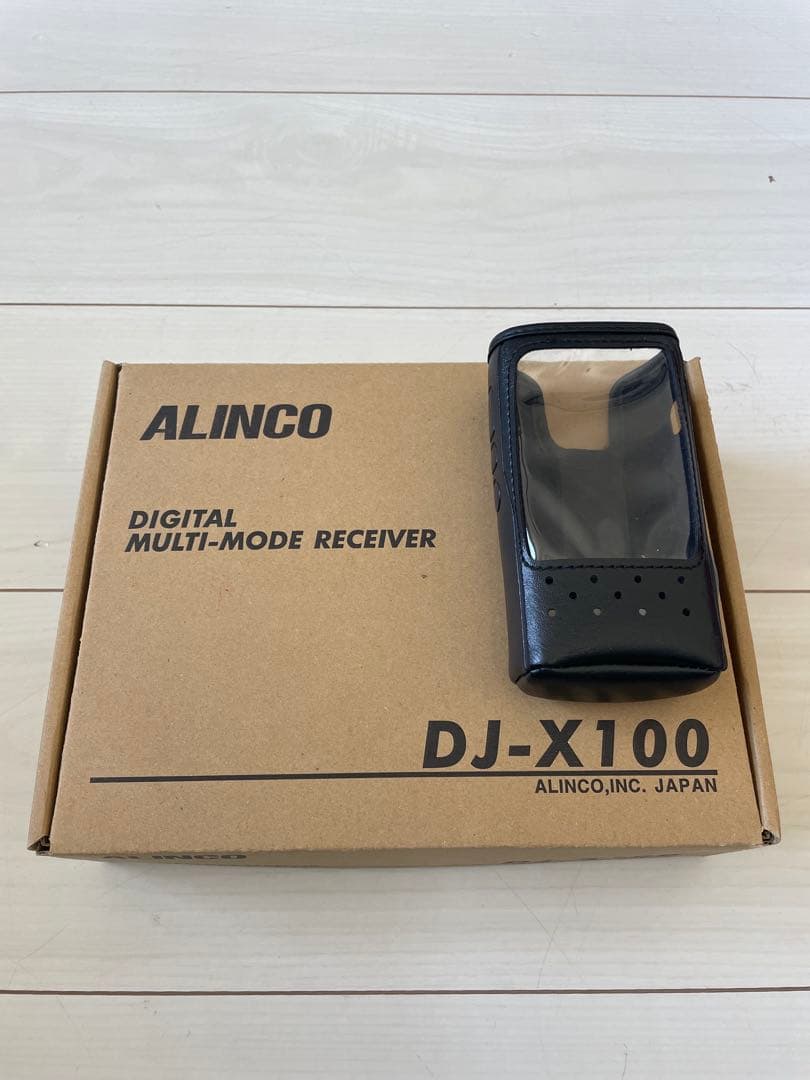 ALINCO デジタル受信機　DJ-X100 受信改造済み　拡張済み