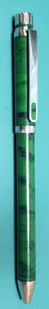 ゼブラ　シャーボ　漆　緑　中古品