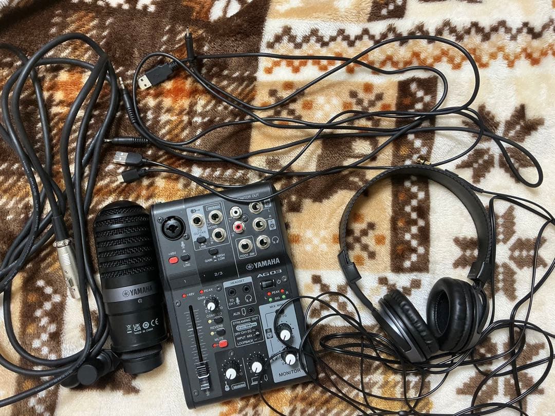 YAMAHA AG03 MK2 ライブストリーミングパック