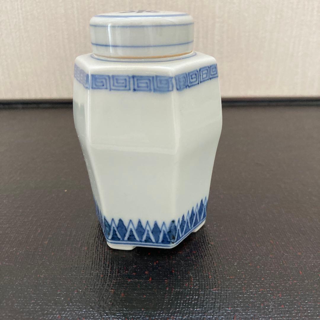 煎茶道具　平安春峰　茶入れ　香立て