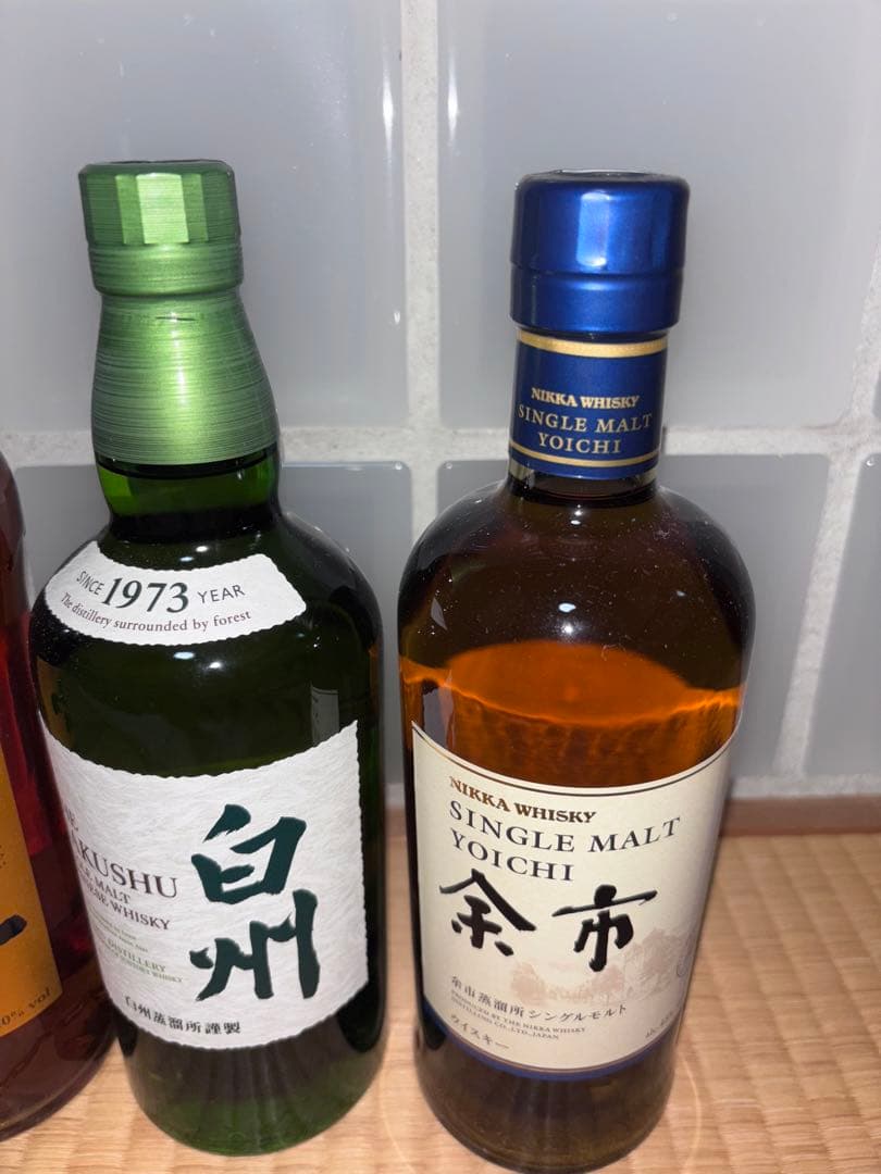 ほぼ定価　白州　岩井シェリーカスク　余市　セット　赤字です