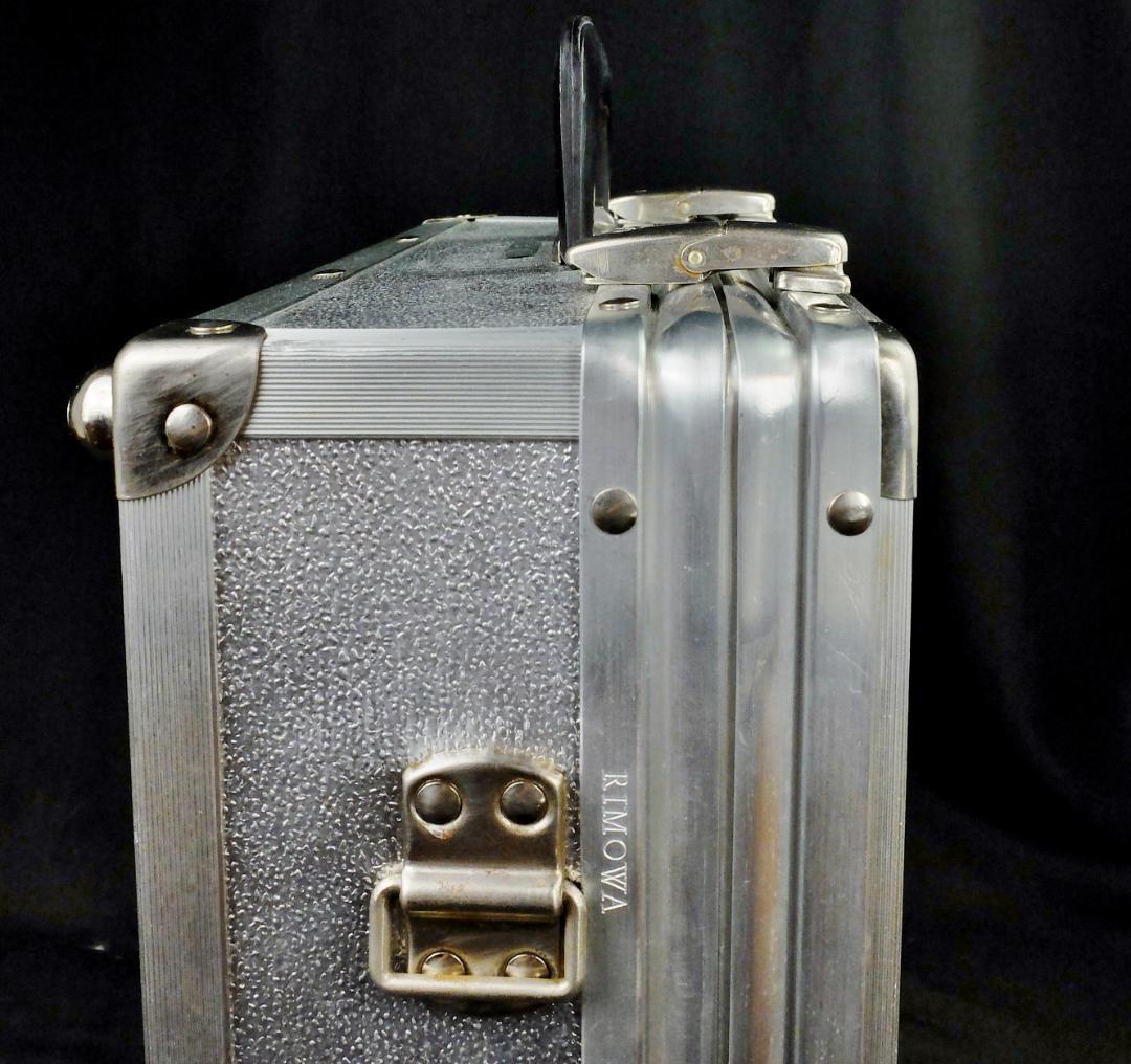 リモワ 草創期メロン柄 レトロ・アルミニウム・ハンドケース 1960年代 稀少