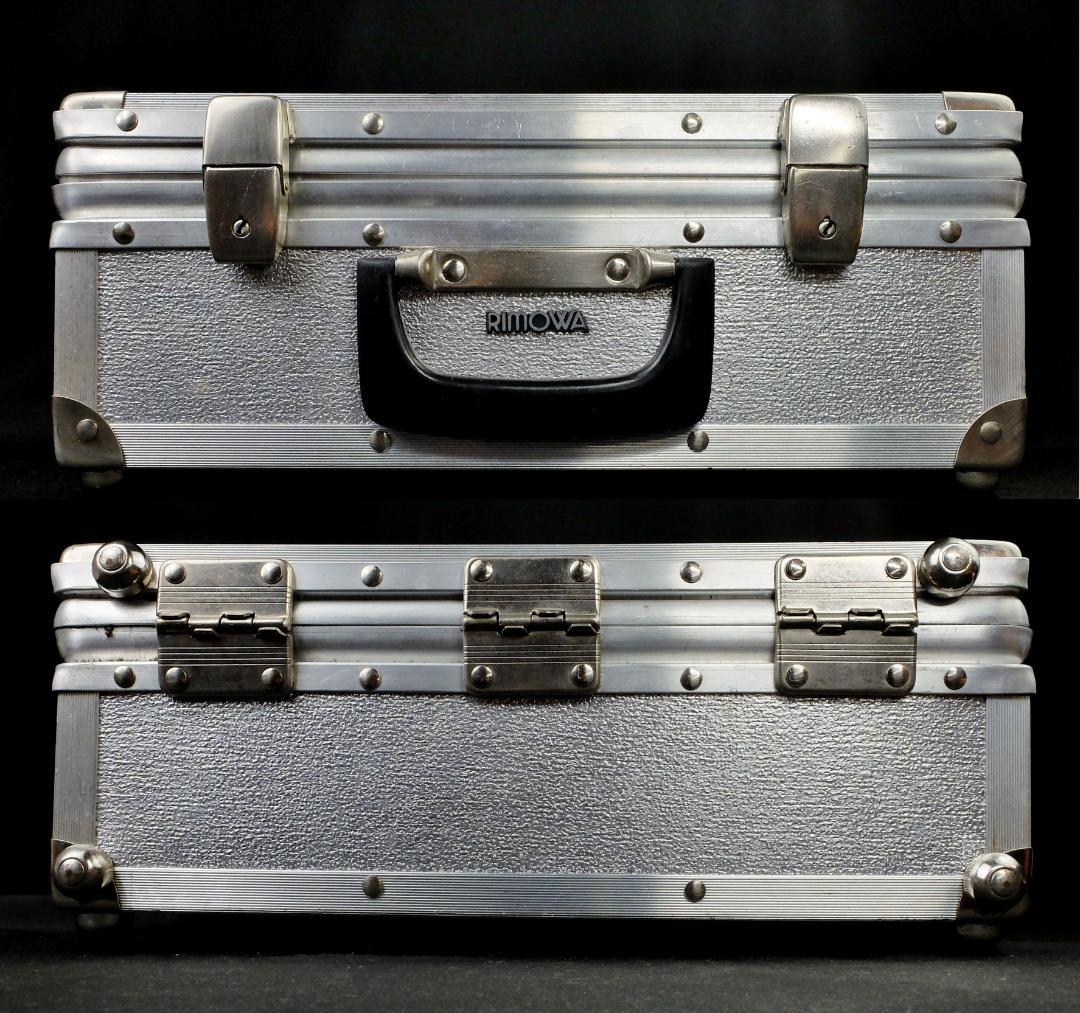 リモワ 草創期メロン柄 レトロ・アルミニウム・ハンドケース 1960年代 稀少