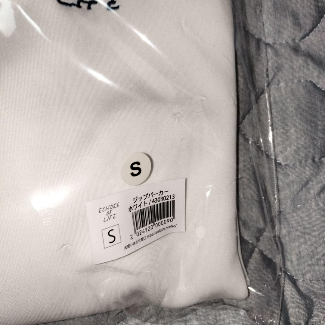 羽生結弦　EchoesofLIFE　ジップパーカー Sサイズ　ホワイト