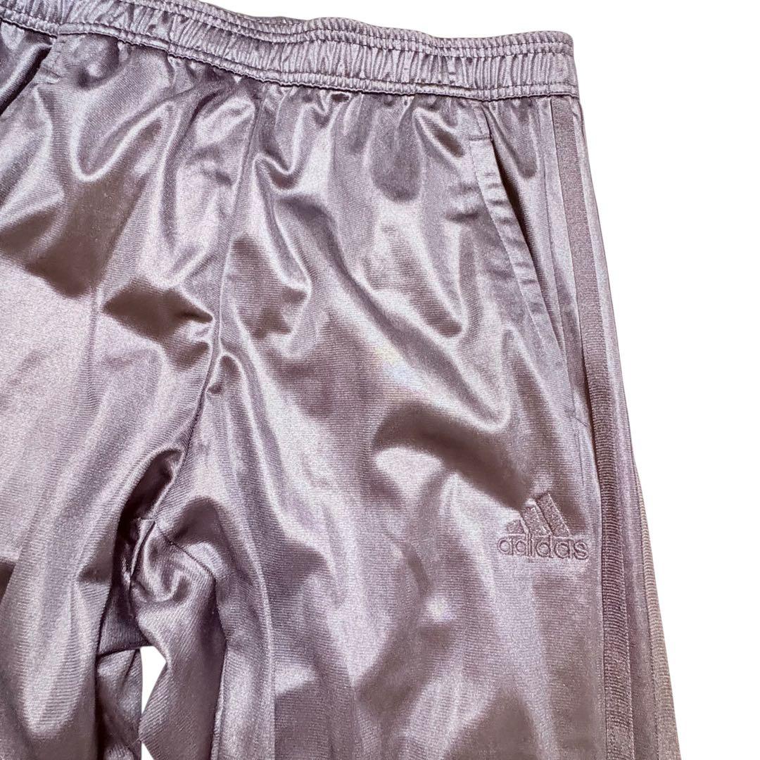 アディダス☆光沢感 上下セットアップ ジャージ トラックジャケット パンツ L