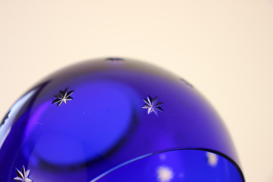 SAINT LOUIS　サンルイ　キャンドルホルダー　ドーム　クリスマス　星