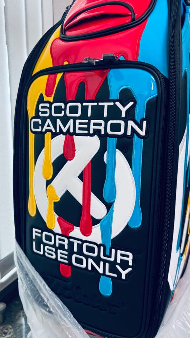 SK様お取引　限定品　2025 ツアーバック　ペイント　ドリップ