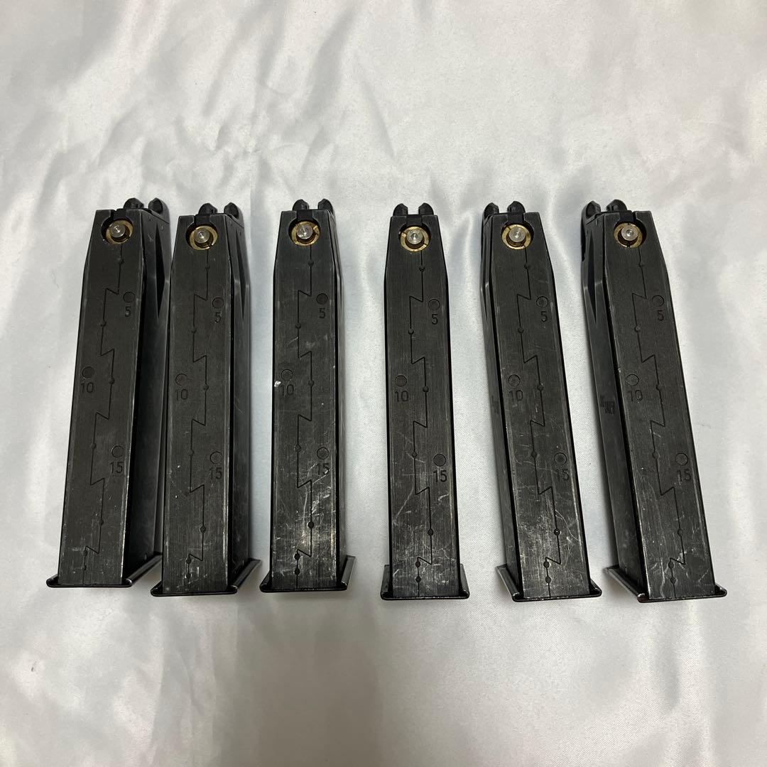 【格安】KSC P226R システム7HW ガスガン マガジン6本付き