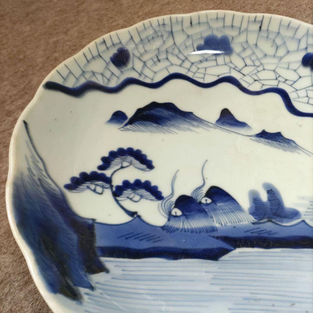 古伊万里　山水　大皿　D539