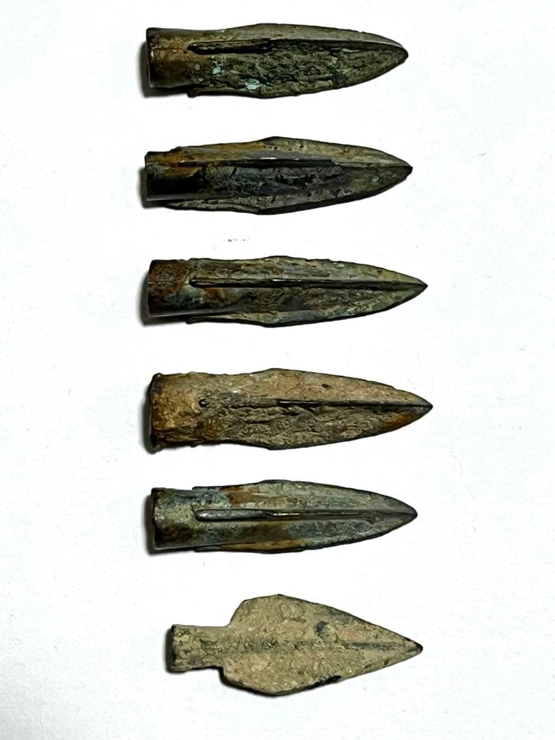 矢じりのセット　骨董