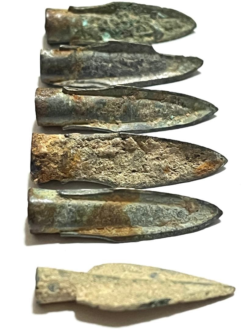 矢じりのセット　骨董