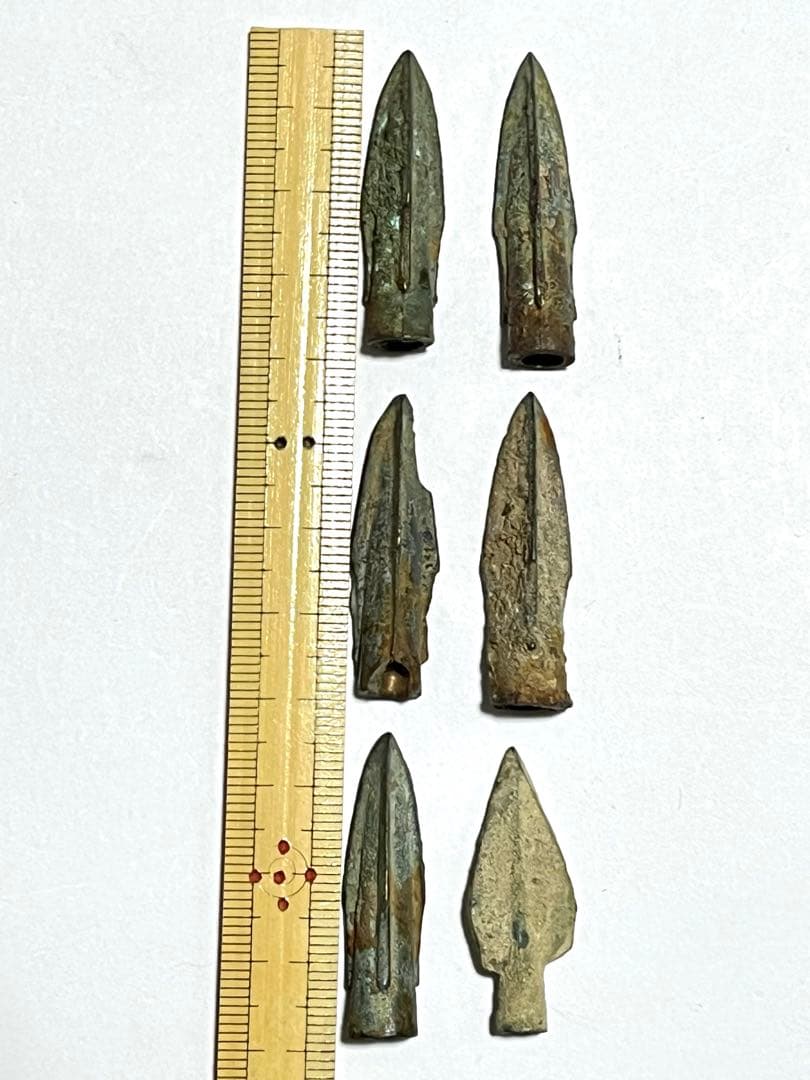 矢じりのセット　骨董