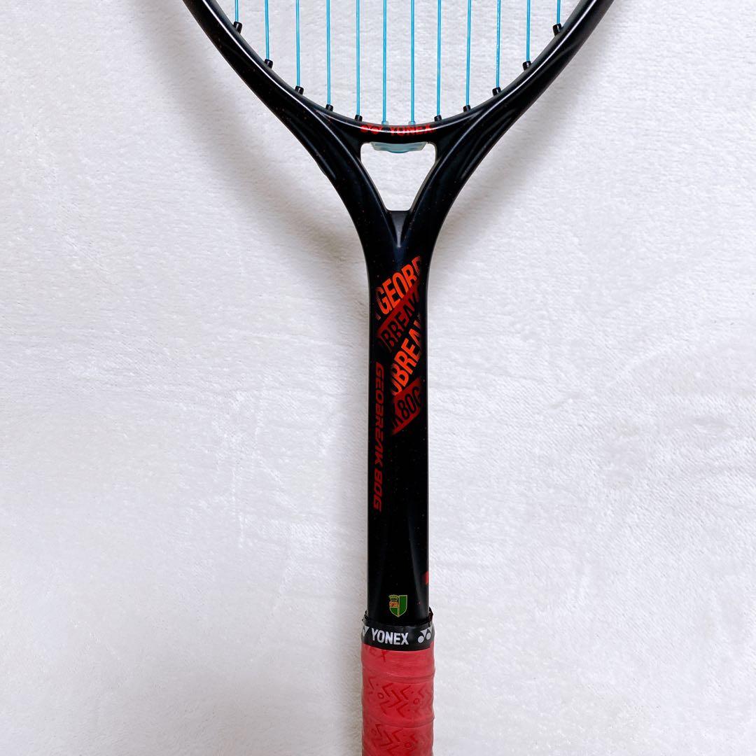 美品　YONEX　ジオブレイク80G　レッド　ブラック　ストローク専用モデル　黒