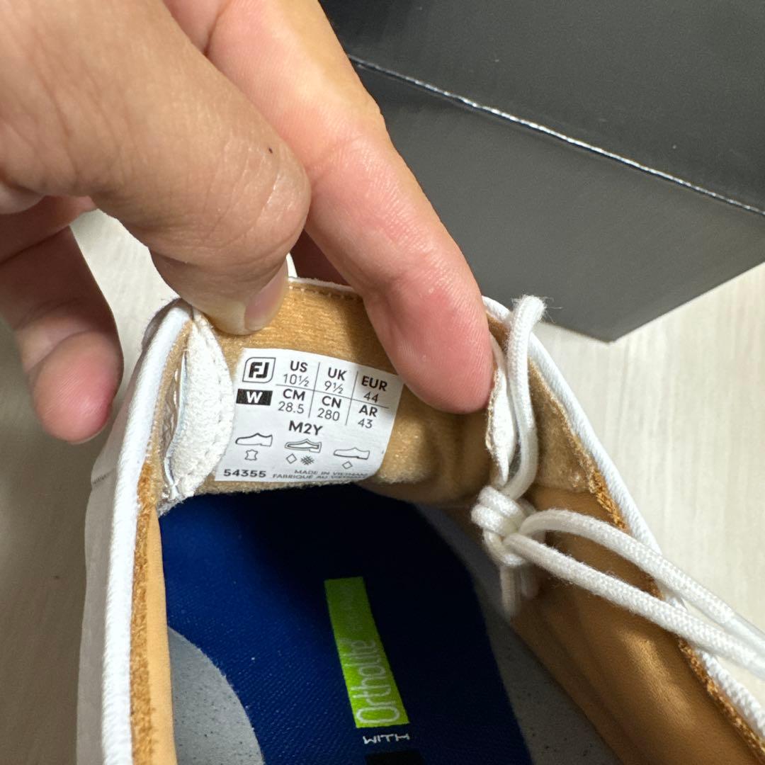 FOOTJOY ホワイト ゴルフシューズ