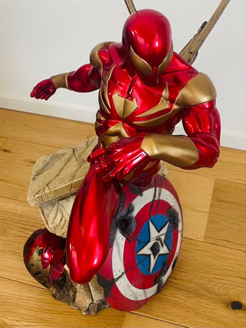 サイドショウ　アイアン・スパイダー　コミケット スタチュー