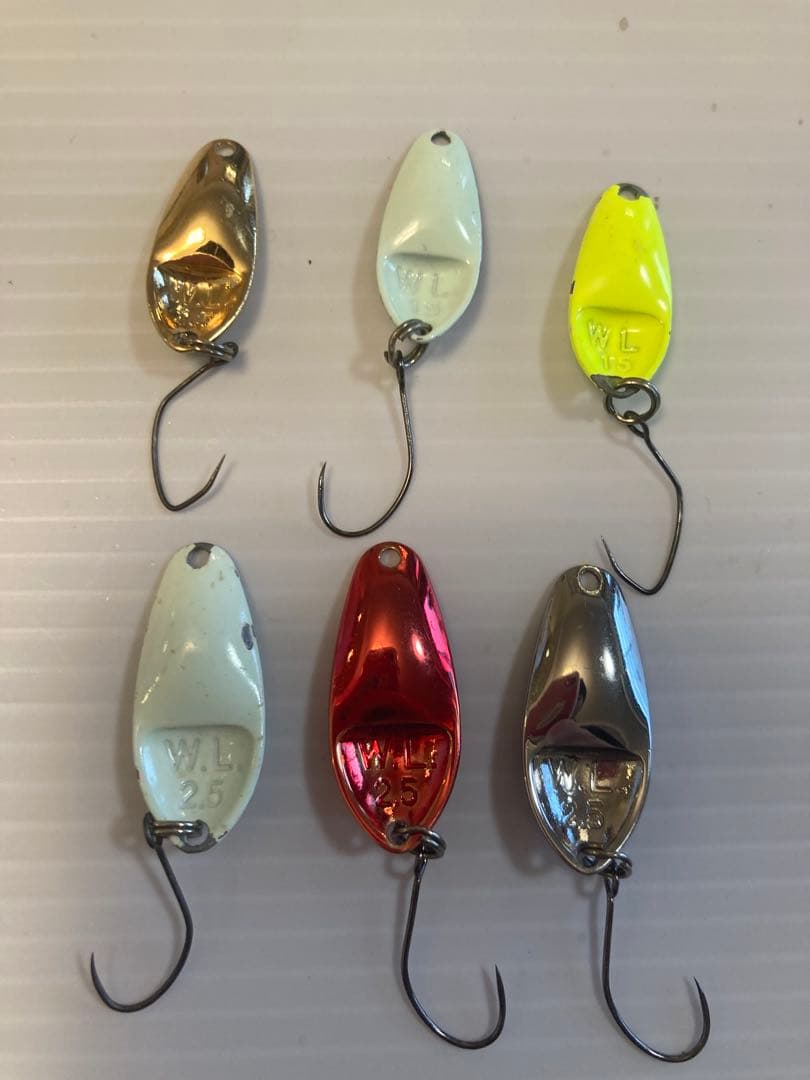 管理釣り場 トラウト スプーン 60個セット ノリーズ 鱒玄人 ウォーターランド