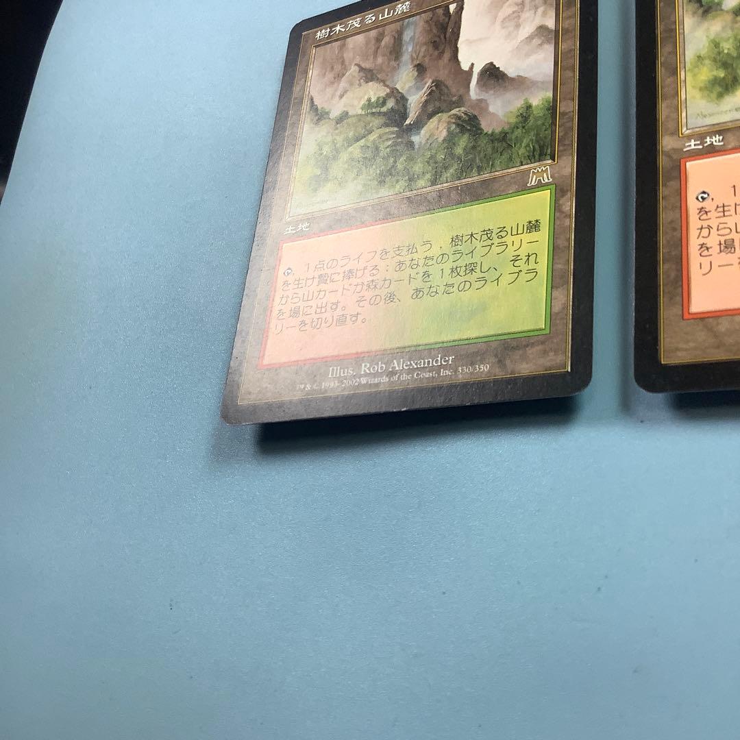 樹木茂る山麓/Wooded Foothills ONS日本語2枚セット