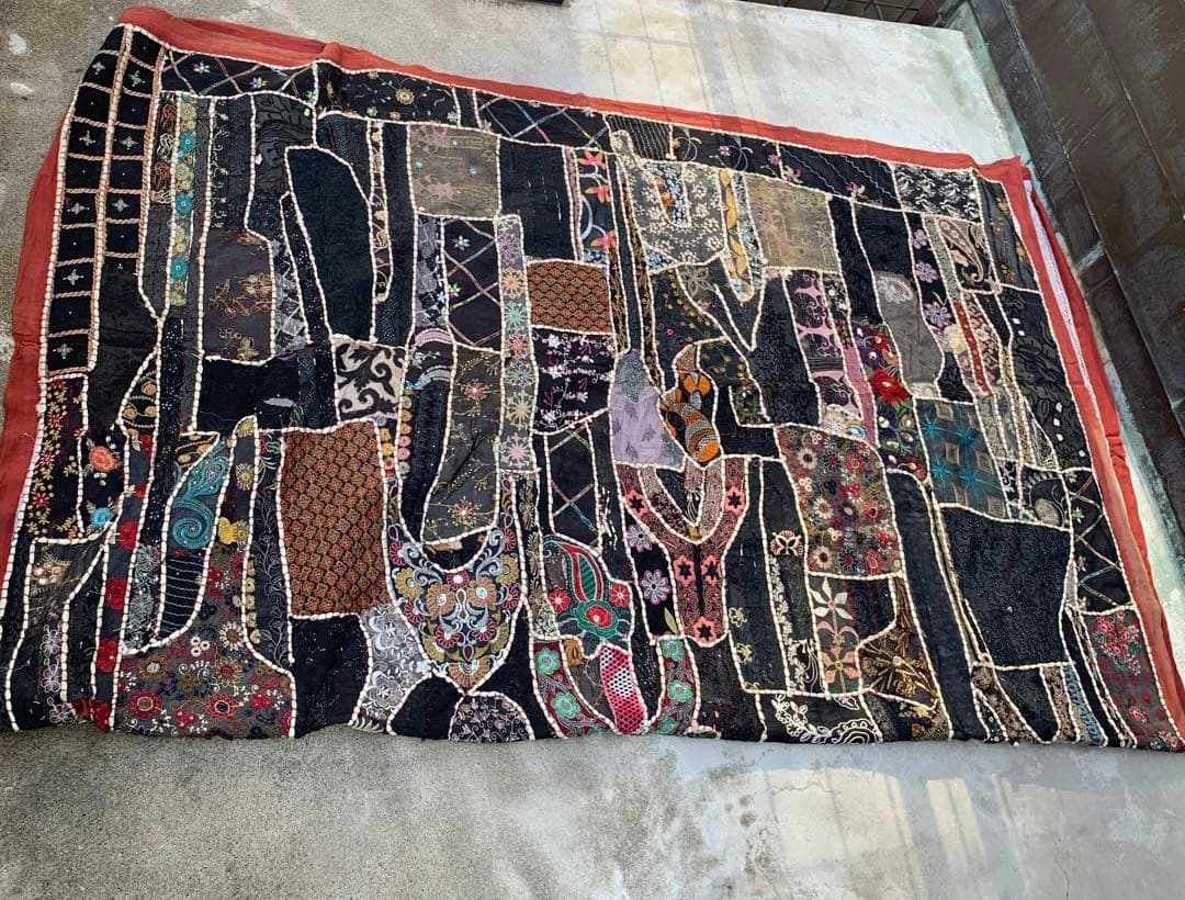 大判special vintage antique カンバディア　タペストリー