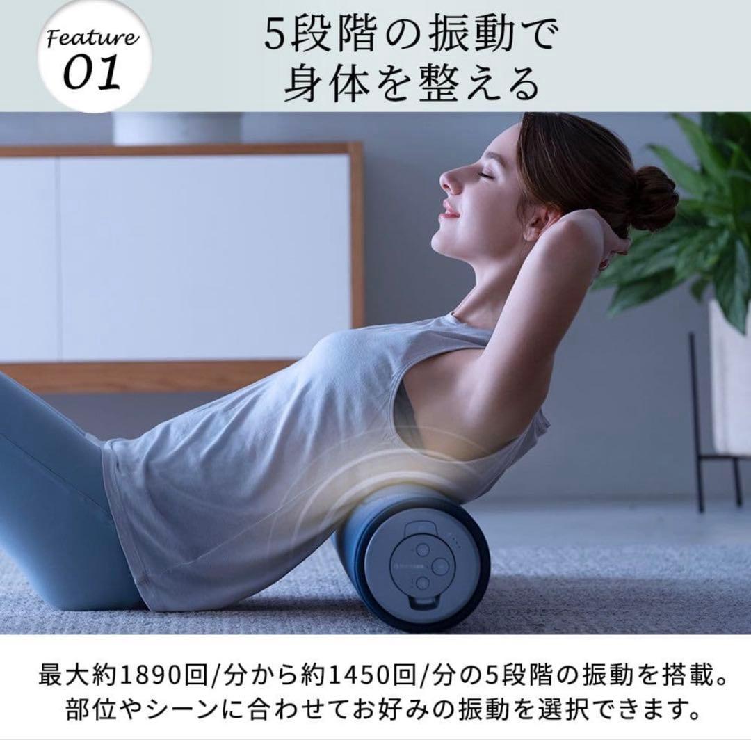 YM1415 DOCTOR AIR ピラティスロール EPR-01 ブルー