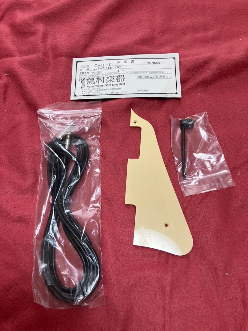 coolz ZLS レスポール　フレイムメイプル