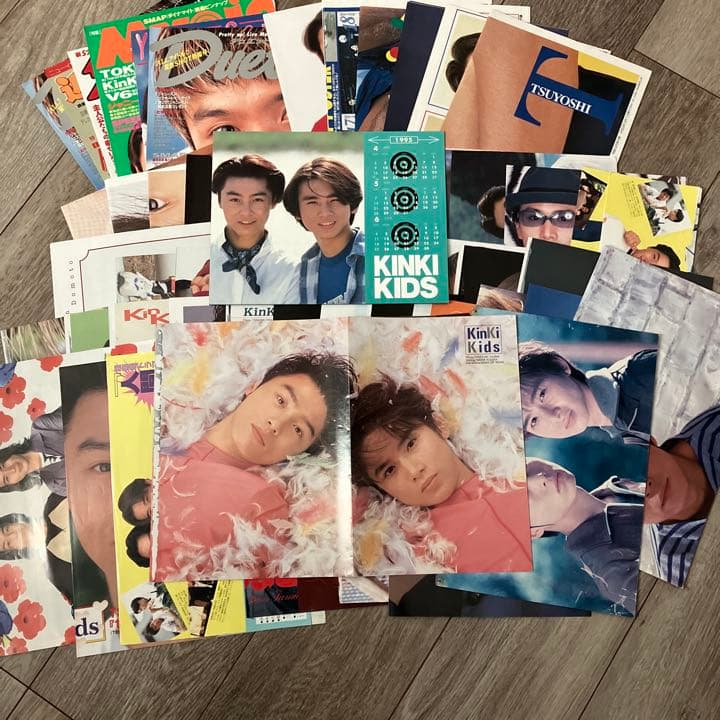 レア　キンキキッズ　雑誌ポスター　卓上カレンダー