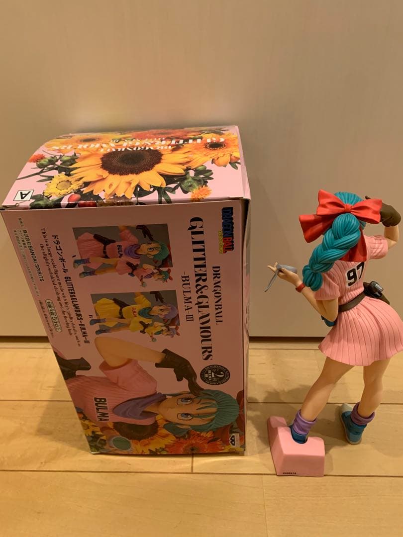 ブルマ　グリグラ　glitter glamours フィギュア　ドラゴンボール