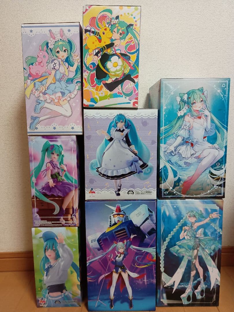 初音ミク プライズフィギュア8点