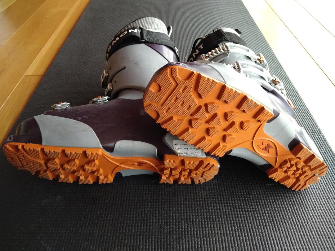 ROSSIGNOL　+　GARMONT　セミファット　山スキー　ブーツセット