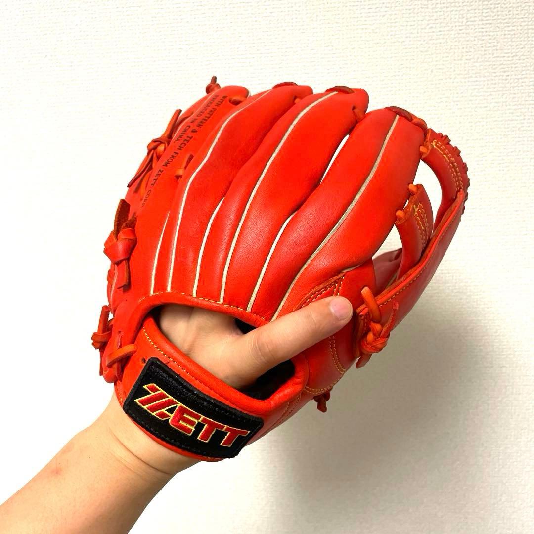205 ZETT 極美品 軟式 内野手用グローブ
