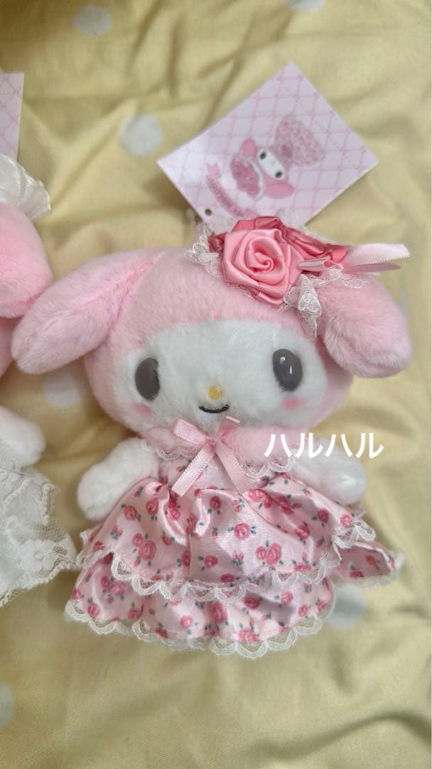 サンリオ レディ マイメロディ マスコット ホルダー2点