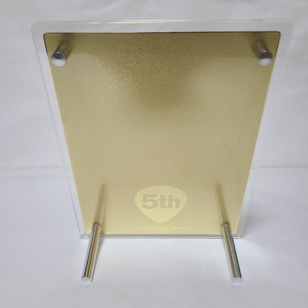 K-ON! 5th ANNIVERSARY 記念プレート