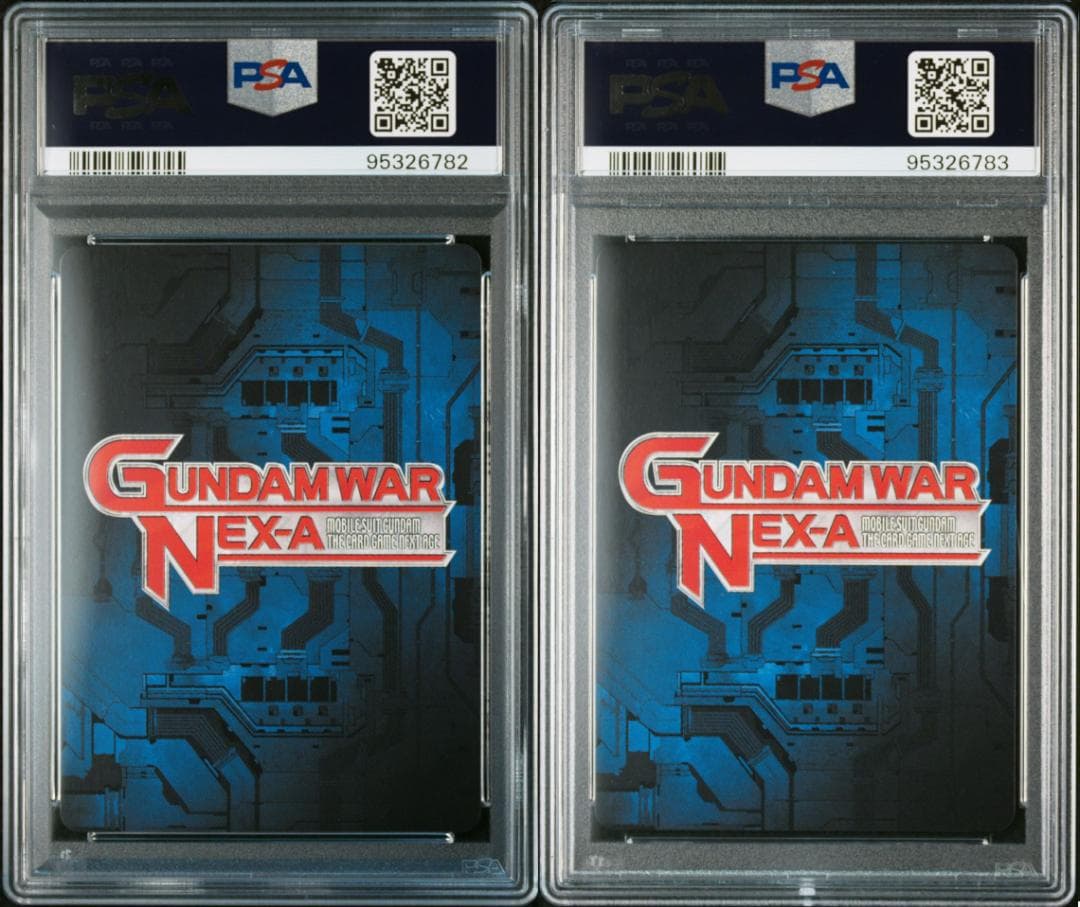 【PSA10】クロスボーンガンダムX1改&X2改 ガンダムウォーネグザ 連番