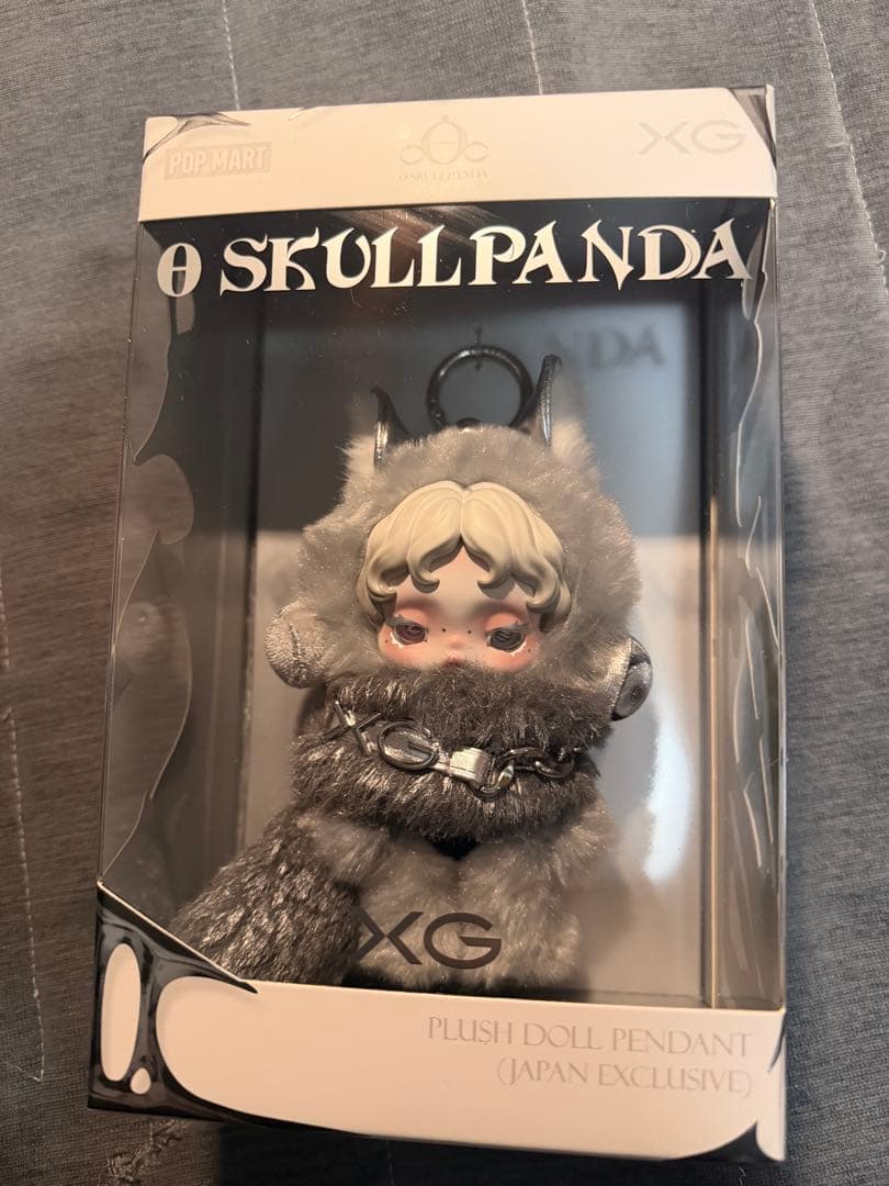 ®*️様 スカルパンダSKULLPANDA × XG ぬいぐるみペンダント 日本